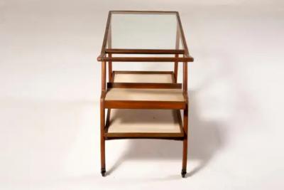 Mid Century Modern Tea Cart by Brazilian Designer 1960s
