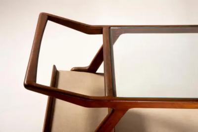 Mid Century Modern Tea Cart by Brazilian Designer 1960s