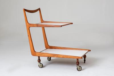 Mid Century Modern Tea Cart by Brazilian Designer 1960s