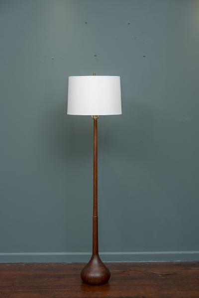 Mid Century Modern Teak Floor Lamp