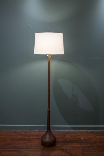 Mid Century Modern Teak Floor Lamp