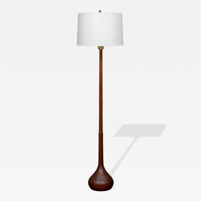 Mid Century Modern Teak Floor Lamp
