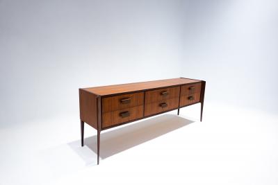 Mid Century Modern Teak Sideboard Italy