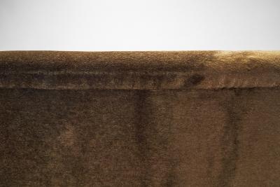 Mid Century Modern Three Seater Sofa in a Patterned Fabric Scandinavia 1950s