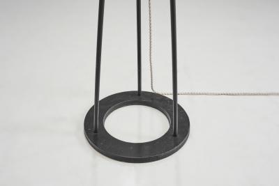 Mid Century Modern Twisted Italian Floor Lamp Italy 1950s