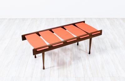 Mid Century Modern Two Tone Lacquered Coffee Table