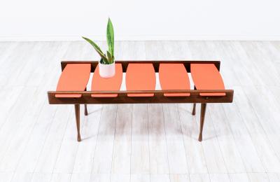 Mid Century Modern Two Tone Lacquered Coffee Table