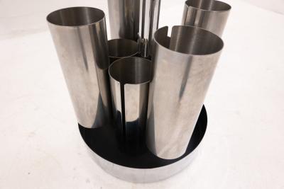 Mid Century Modern Umbrella Stand in Chrome