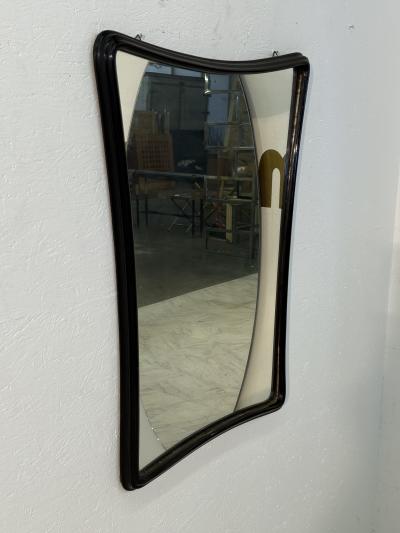 Mid Century Modern Wall Mirror Italy 1950s