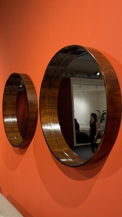 Mid Century Modern Wall Mirror by Brazilian Designer 1960s