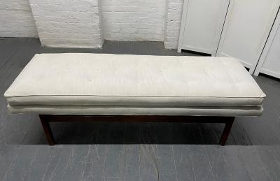 Mid Century Modern Walnut Bench