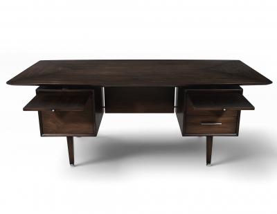 Mid Century Modern Walnut Desk Myrtle Desk
