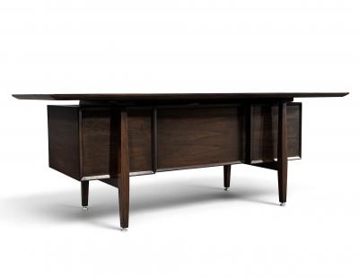 Mid Century Modern Walnut Desk Myrtle Desk