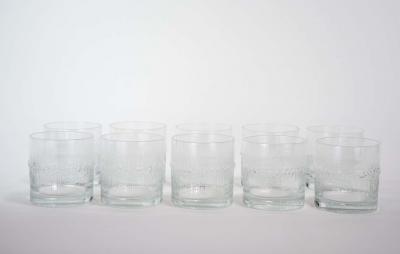 Mid Century Modern Whiskey Drinks Barware Service