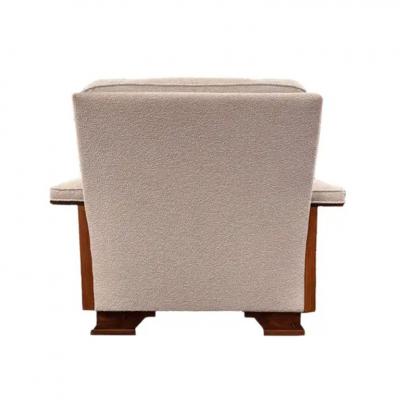 Mid Century Modern Wood Paneled Club Chairs