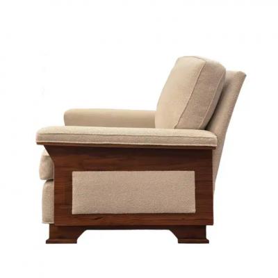 Mid Century Modern Wood Paneled Club Chairs