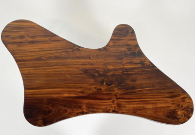 Mid Century Modern Wooden Coffee Table Italy 1960s