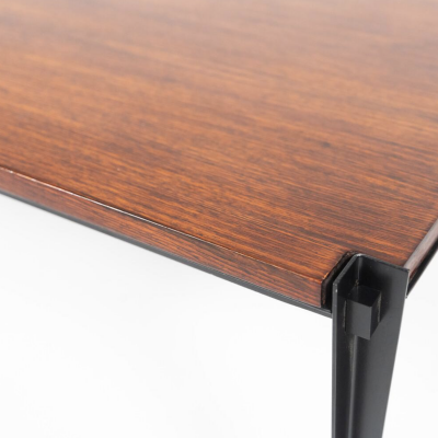 Mid Century Modern Wooden Coffee Table by Osvaldo Borsani Italy