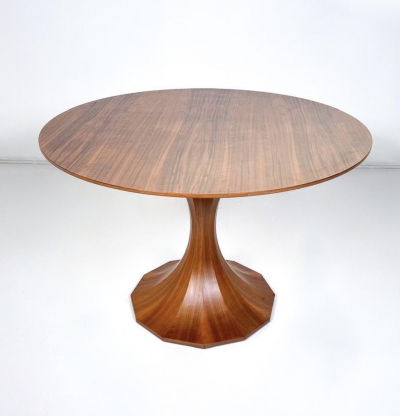 Mid Century Modern Wooden Dining Table Italy 1960s