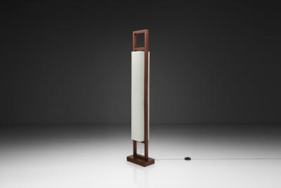 Mid Century Modern Wooden Floor Lamp Europe Mid 20th Century