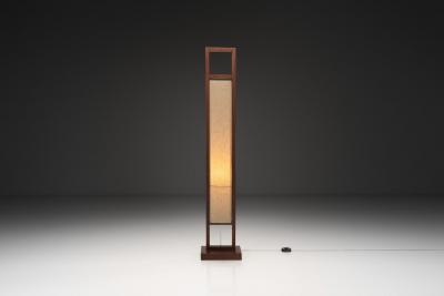 Mid Century Modern Wooden Floor Lamp Europe Mid 20th Century