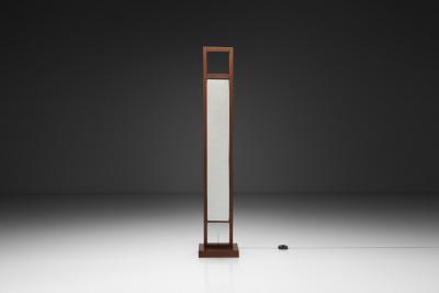 Mid Century Modern Wooden Floor Lamp Europe Mid 20th Century