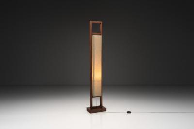 Mid Century Modern Wooden Floor Lamp Europe Mid 20th Century