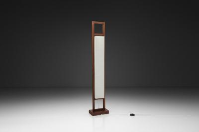 Mid Century Modern Wooden Floor Lamp Europe Mid 20th Century