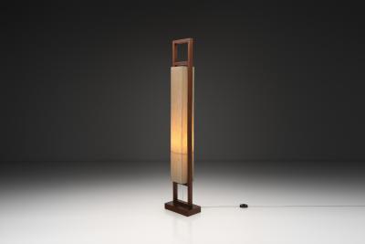 Mid Century Modern Wooden Floor Lamp Europe Mid 20th Century