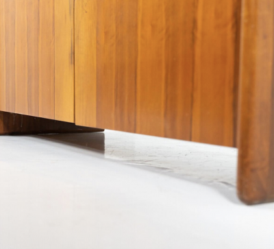 Mid Century Modern Wooden Sideboard Wood 1960s