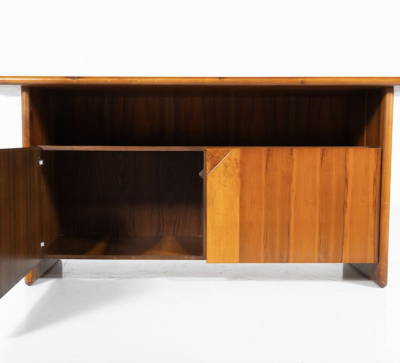 Mid Century Modern Wooden Sideboard Wood 1960s