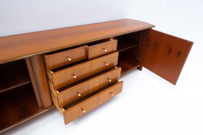 Mid Century Modern Wooden Sideboard with Drawers
