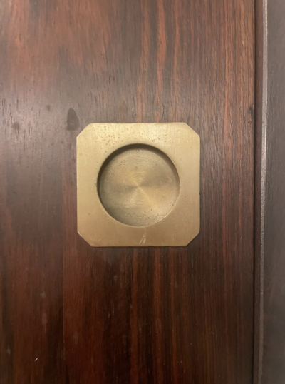 Mid Century Modern Wooden Wall Unit Italy 1960s