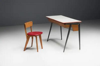 Mid Century Modern Writing Desk Netherlands 1960s