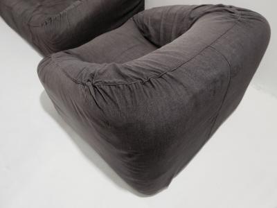 Mid Century Modern Zingaro Sofa Lounge Chair