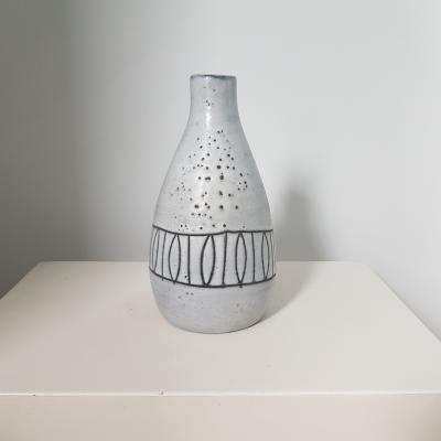 Mid Century Modern ceramic vase by Atelier Dieulfit
