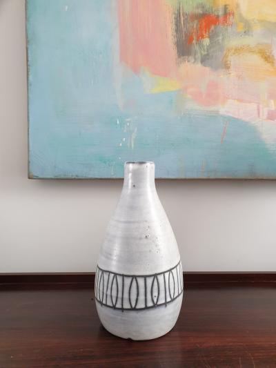 Mid Century Modern ceramic vase by Atelier Dieulfit