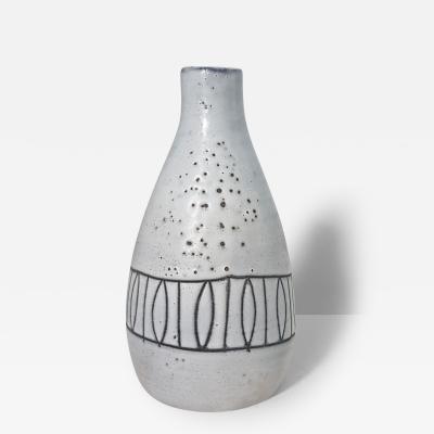 Mid Century Modern ceramic vase by Atelier Dieulfit