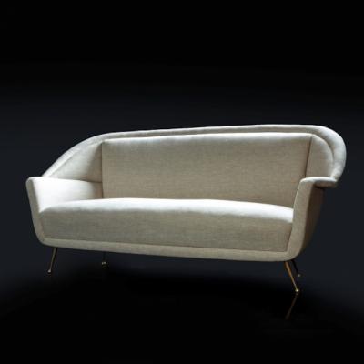 Mid Century Modern sculptural Italian sofa