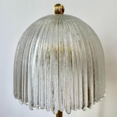 Mid Century Modern table Lamp Attrb Sciolari Venini Murano 1960s 