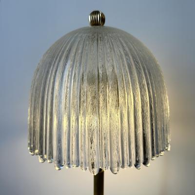 Mid Century Modern table Lamp Attrb Sciolari Venini Murano 1960s 
