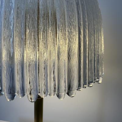 Mid Century Modern table Lamp Attrb Sciolari Venini Murano 1960s 