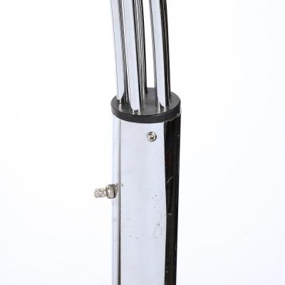 Mid Century Modernist Hydra Articulating Floor Lamp in Chrome and Marble