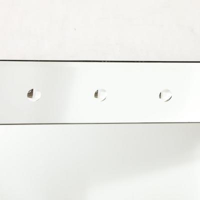 Mid Century Modernist Shadowbox Mirror W Reverse Beveled Detailing