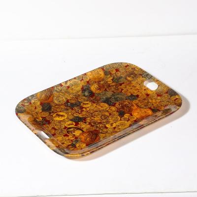 Mid Century Modernist Tray with Ancient Coin Pattern by Fornasetti
