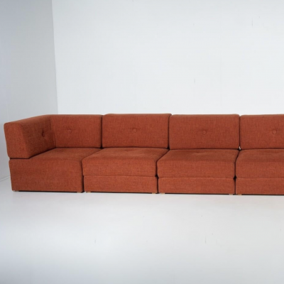 Mid Century Modular Sofa Original Upholstery 1960s