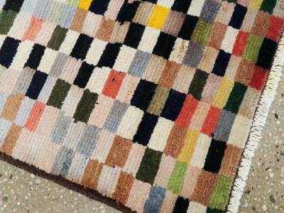 Mid Century Multicolored Persian Mahal Runner