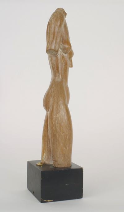 Mid Century Oak Nude Torso