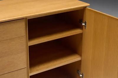 Mid Century Oak Sideboard Scandinavia 1960s