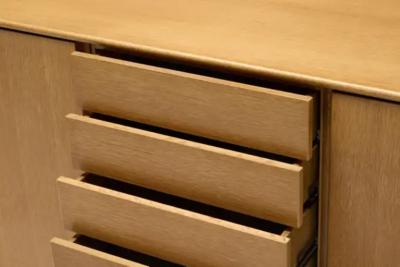 Mid Century Oak Sideboard Scandinavia 1960s